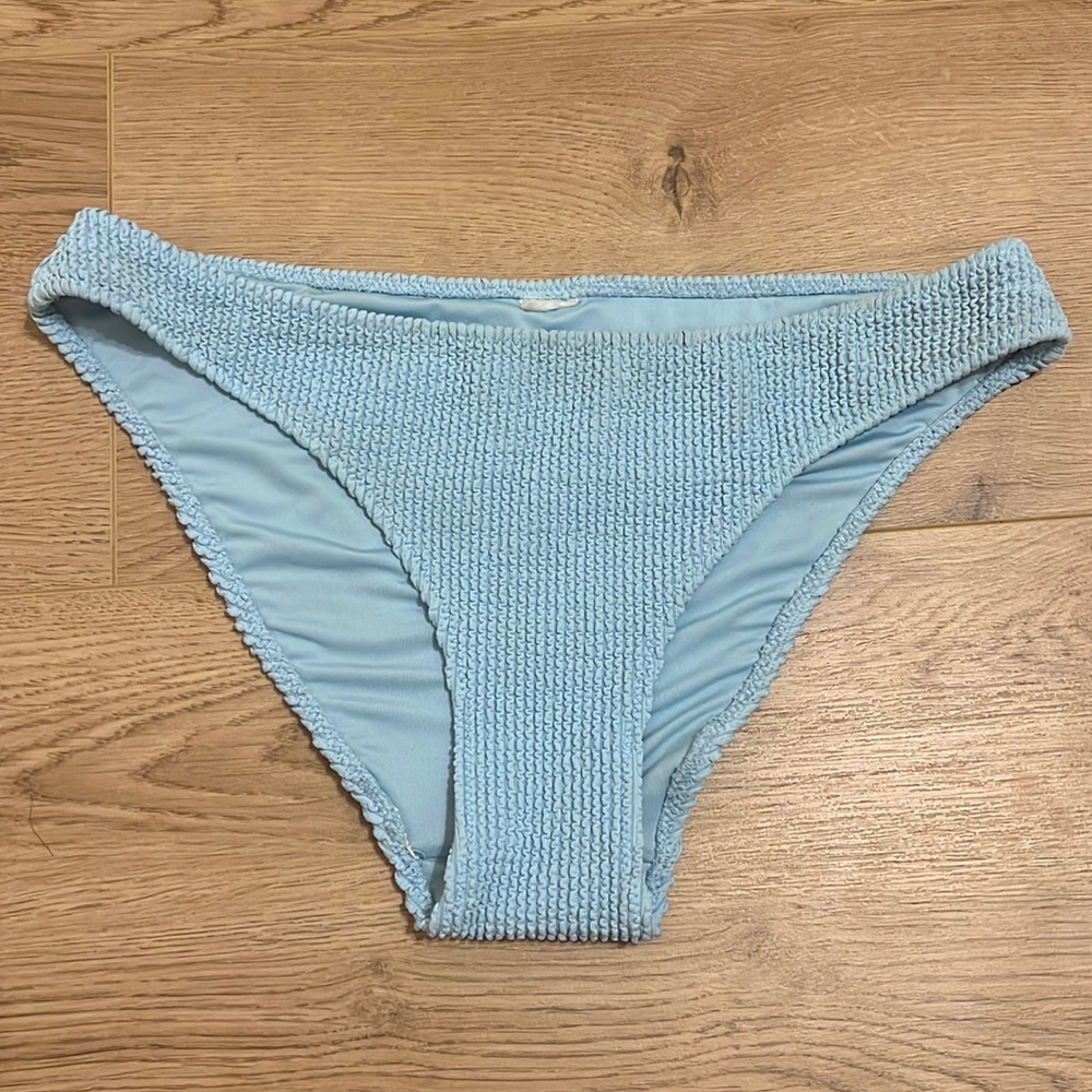 Baby blue bikini bottom - medium